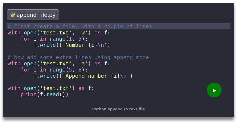 Save Print Output To Text File Python