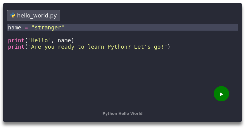 Create A Python Hello World Source Code File Artofit Vrogue co
